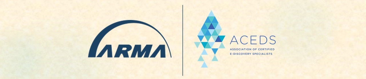 ARMA and ACEDS Logo