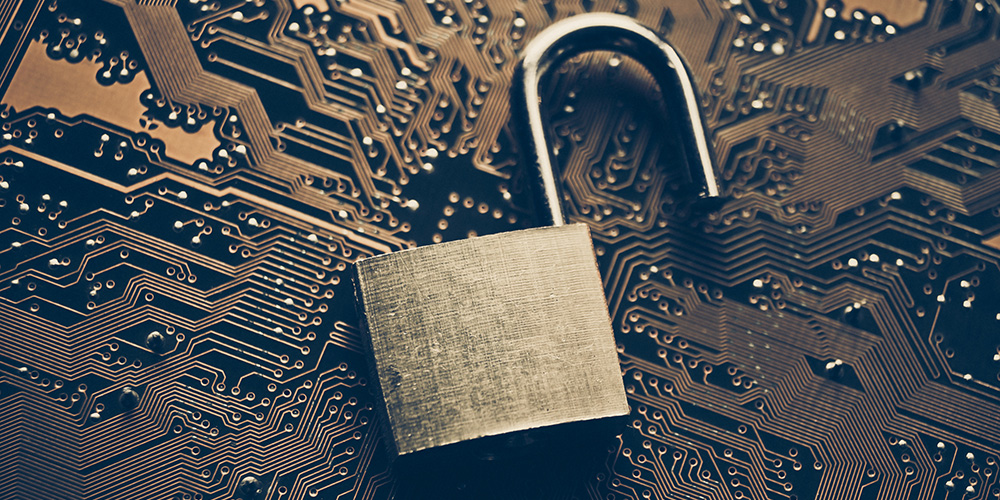 unlock security lock on computer circuit board