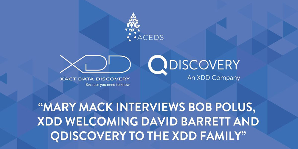 XDD Welcomes QDiscovery