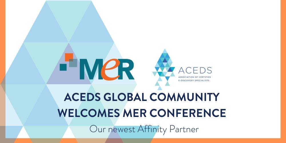 MER Conference ACEDS Partnership