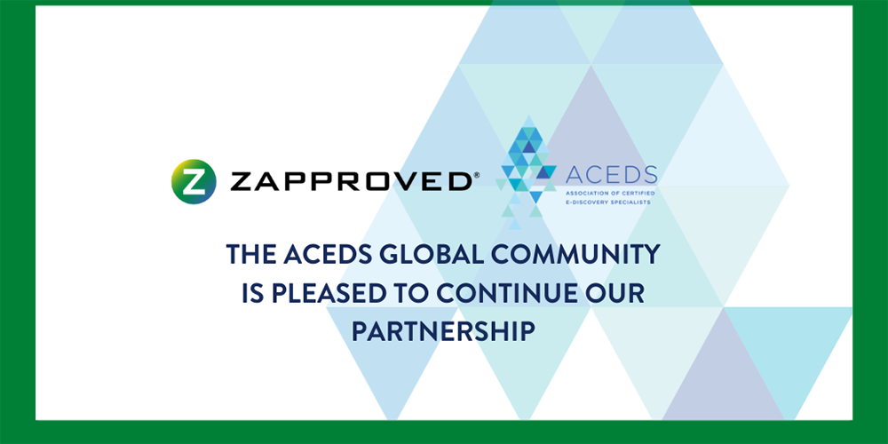 ACEDS Zapproved Partnership