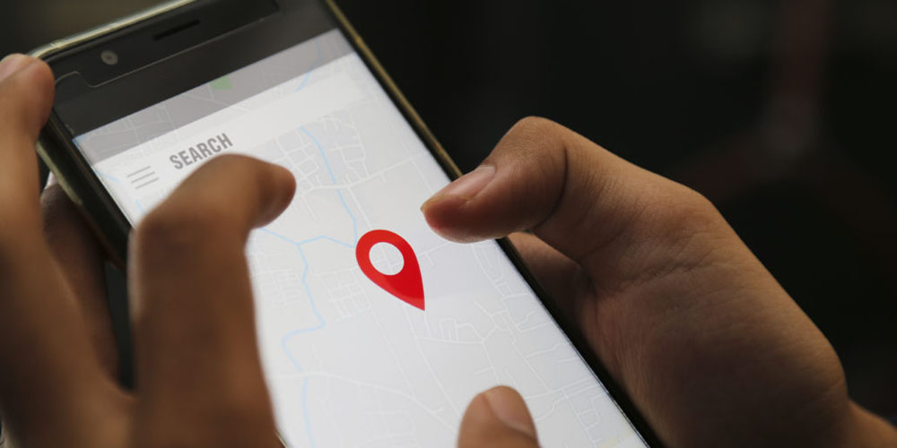 sharing smart location on a smart phone