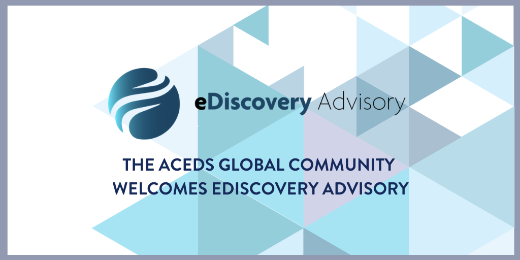 eDiscoveryAdvisory-ACEDS-Partnership