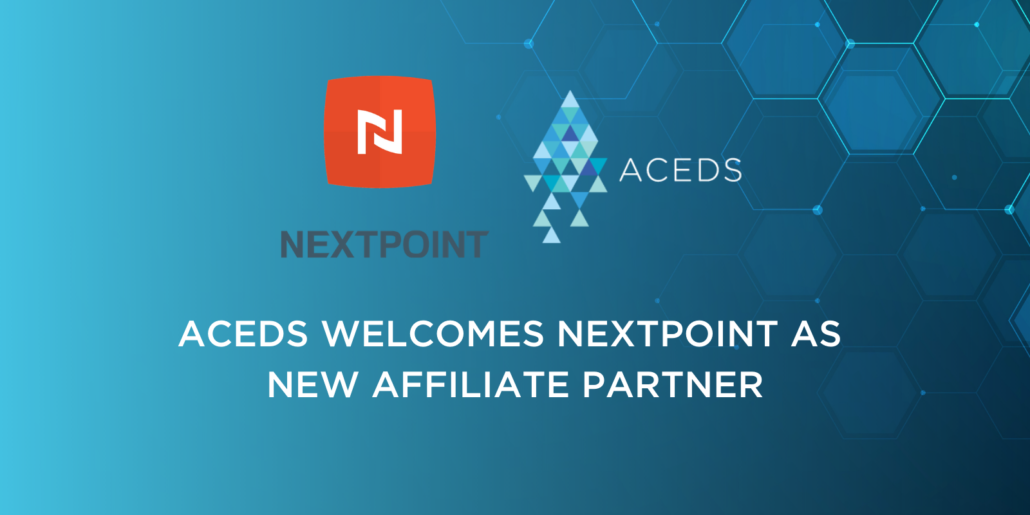 ACEDS Partners with Nextpoint.