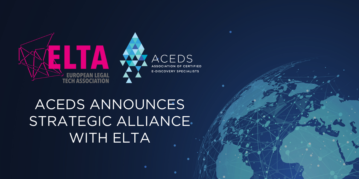 ELTA_ACEDS Partnership
