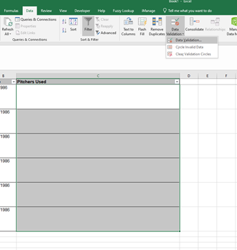 Excel Spreadsheet