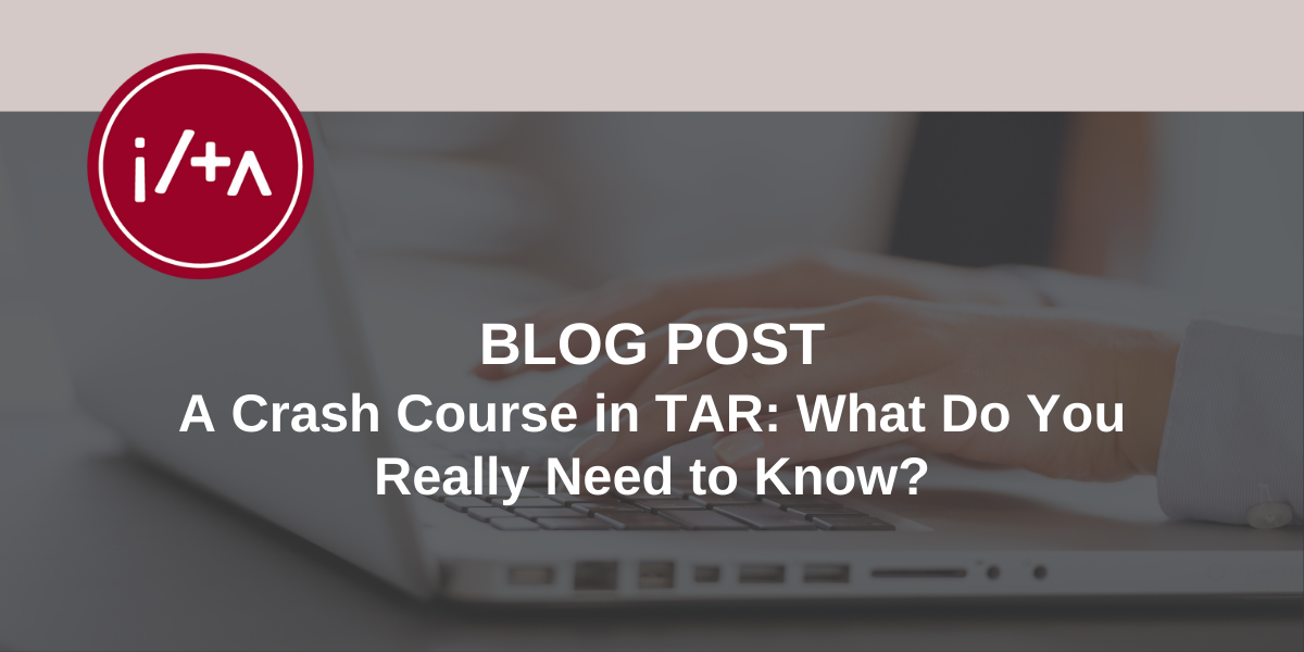 A Crash Course in TAR