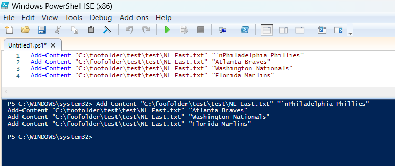 PowerShell script to add text to a file_2