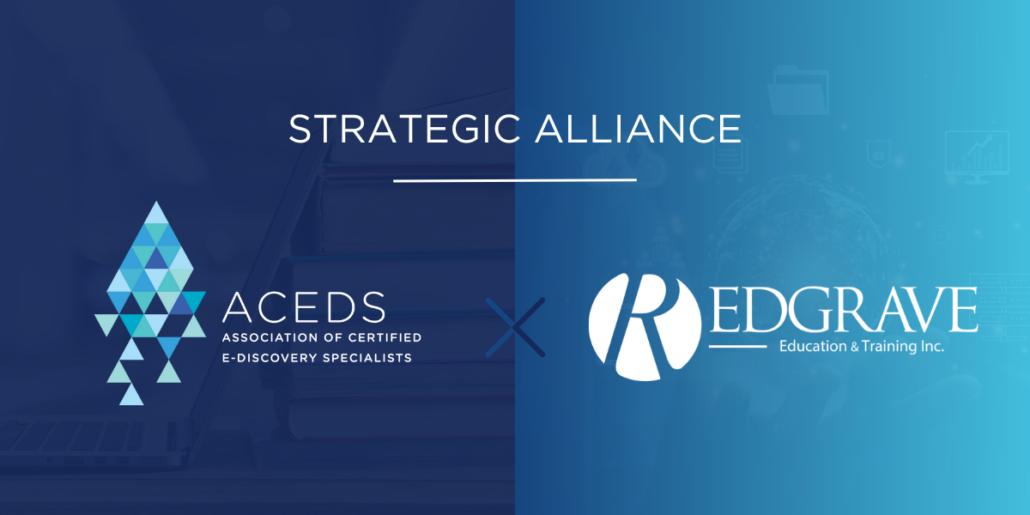 ACEDS and Redgrave Partnership Announcement