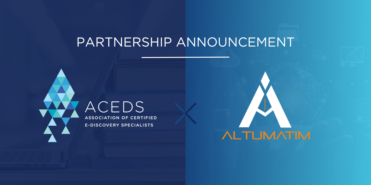 ACEDS and Altumatim Collaborate