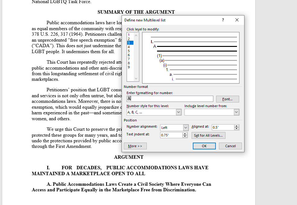 Creating a Table of Contents in Word_12