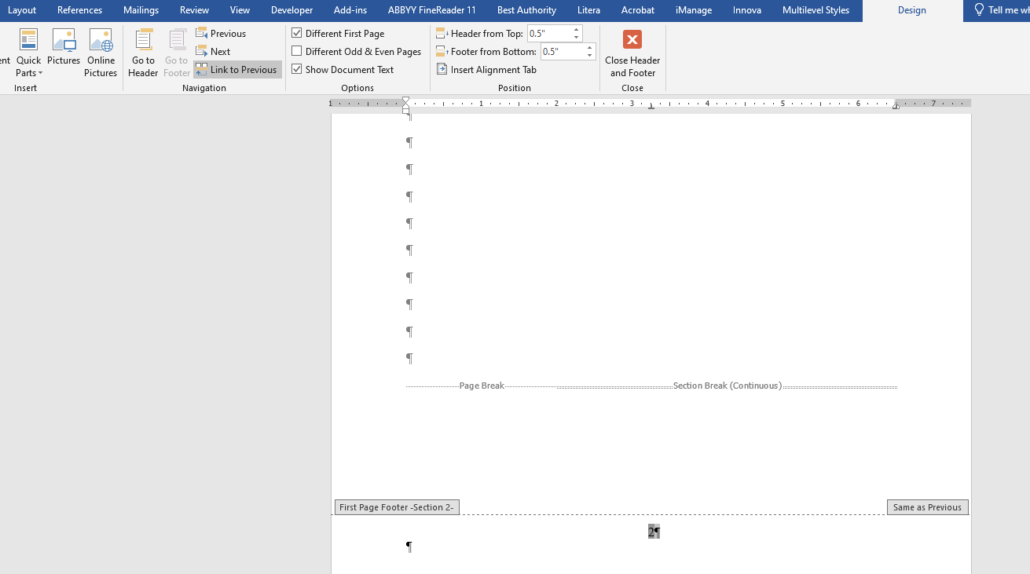 Creating a Table of Contents in Word_4