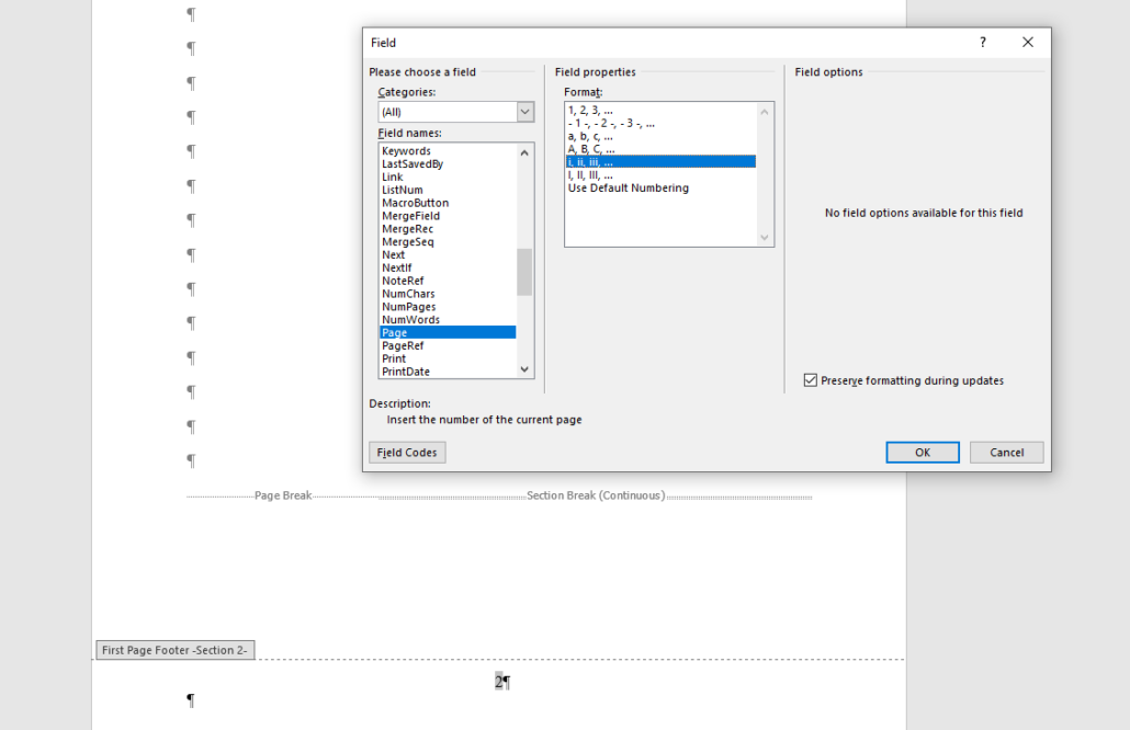 Creating a Table of Contents in Word_5