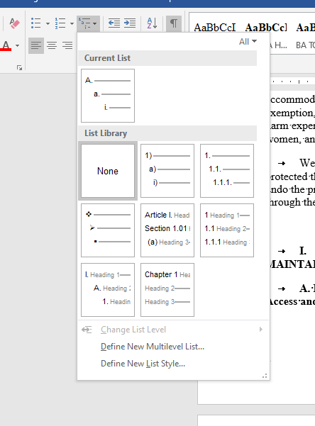 Creating a Table of Contents in Word_8