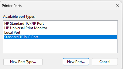 Troubleshooting Problems with a printer network connection