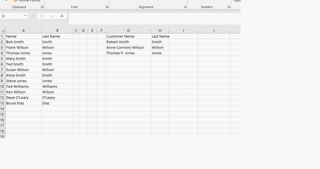 Listing multiple hits horizontally with Excel's FILTER function