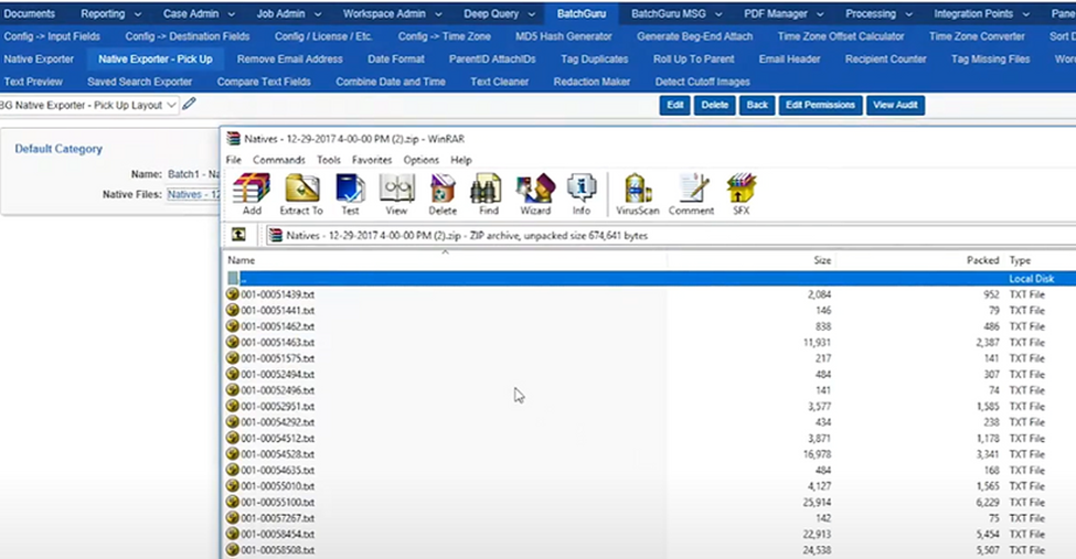 transform metadata in Relativity