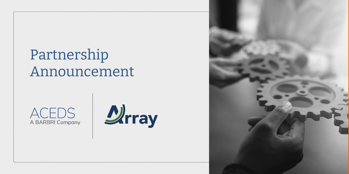 ACEDS Partnership Announcement_Array
